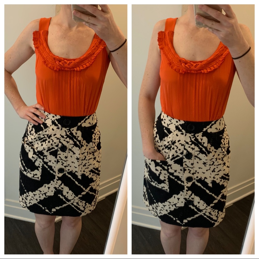 Anthropologie Tabitha Bustling Avenues Dress